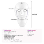Máscara LED para rostro y cuello | Con o sin caja