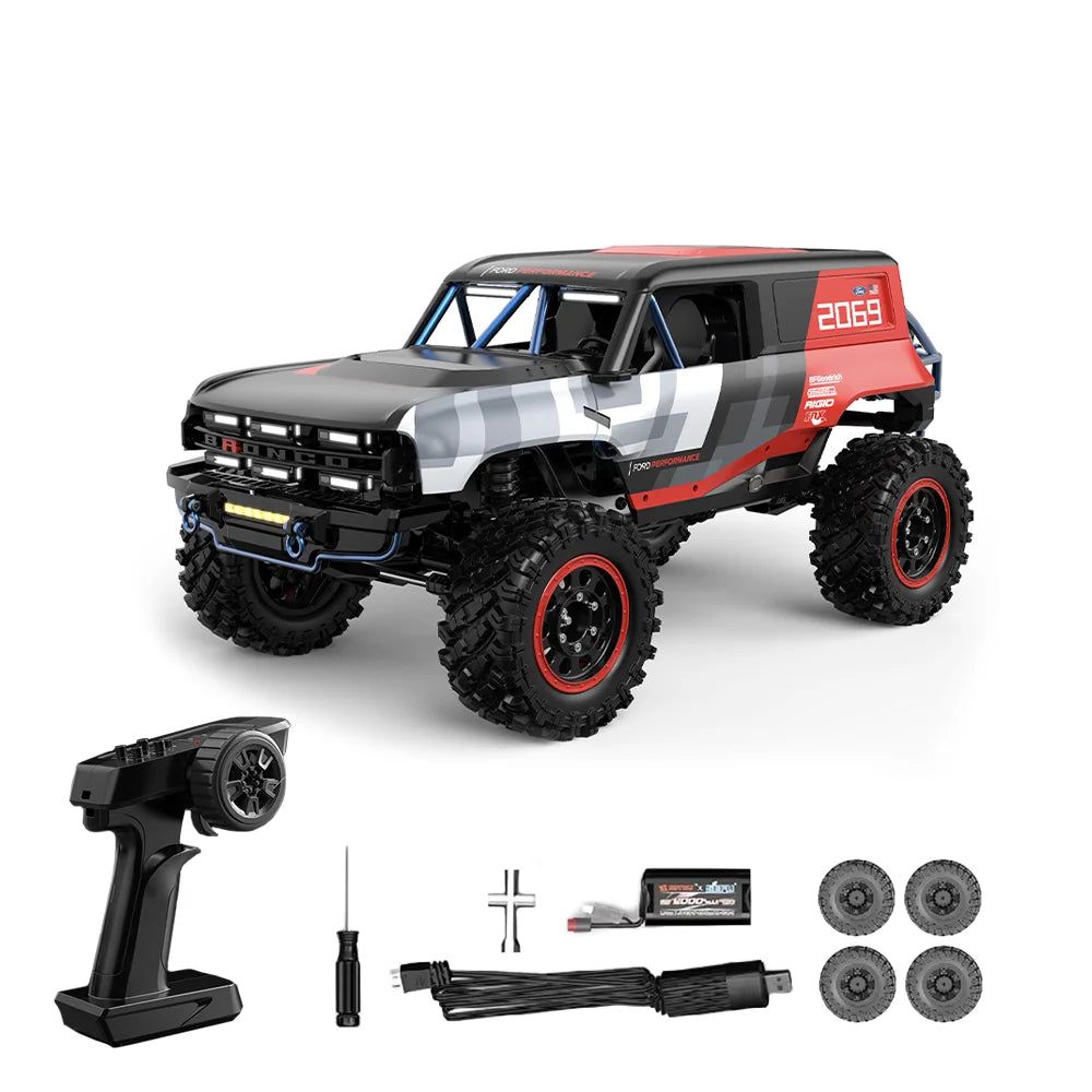 Camioneta RC H12P 4x4 a escala 1:12 · vista 11