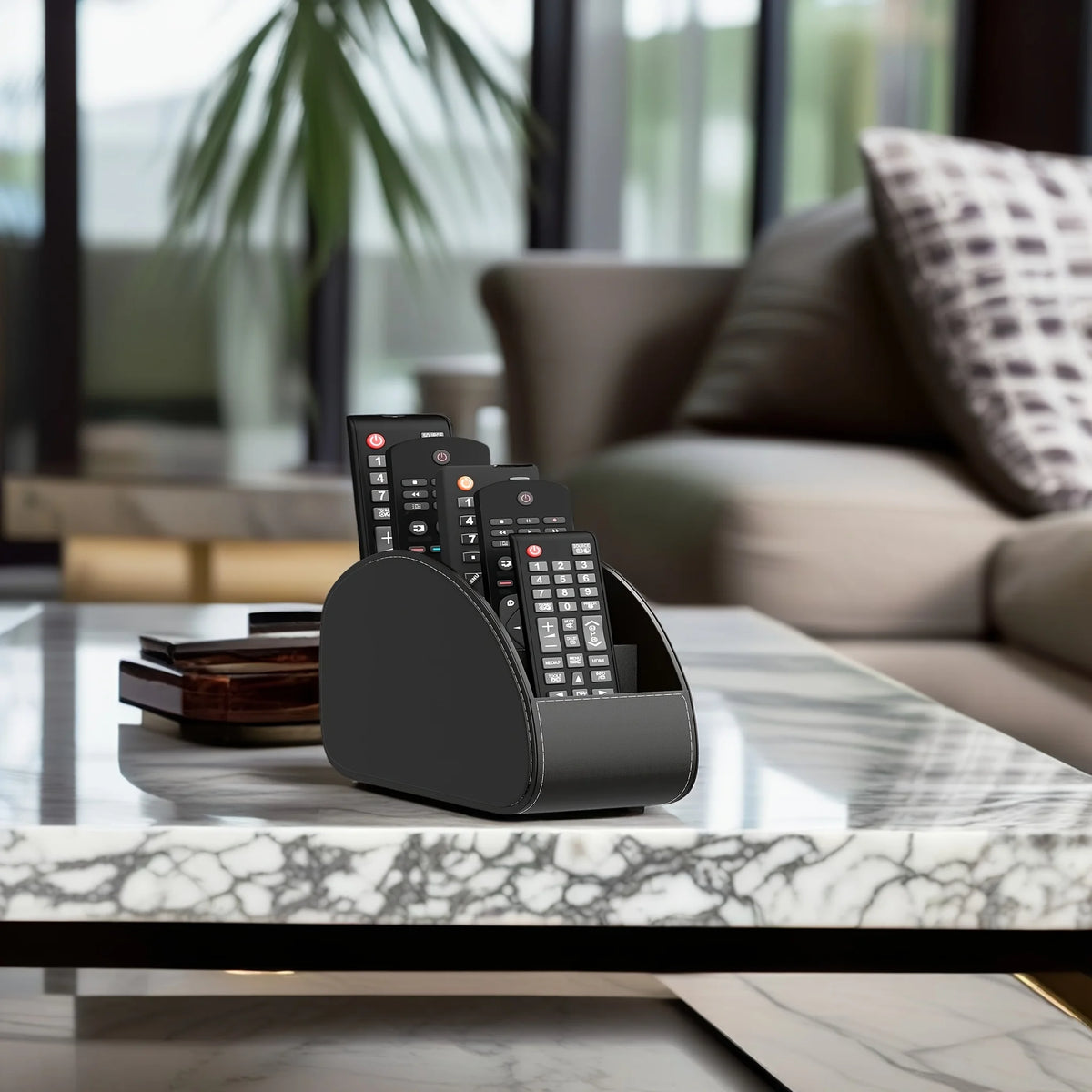Organizador de controles remotos para mesa