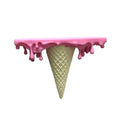 Repisa de pared tipo helado derretido