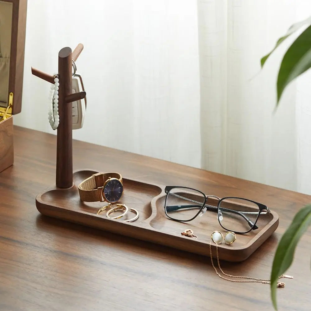 Organizador de madera para joyería