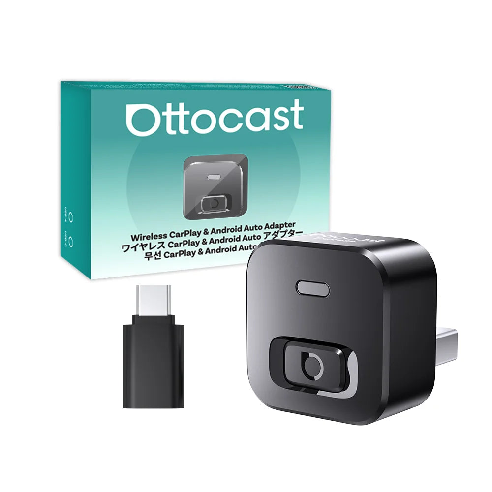 Ottocast OttoSafe Cam: cámara y adaptador CarPlay · vista 1