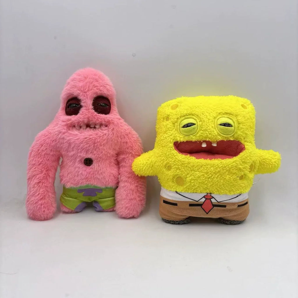 Peluche de monstruo con dientes