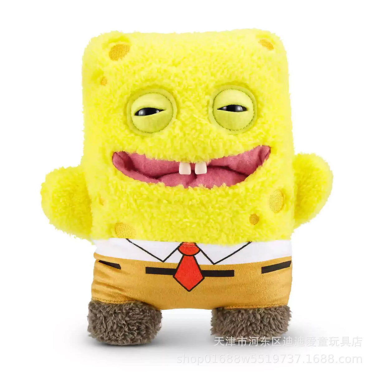 Peluche de monstruo con dientes