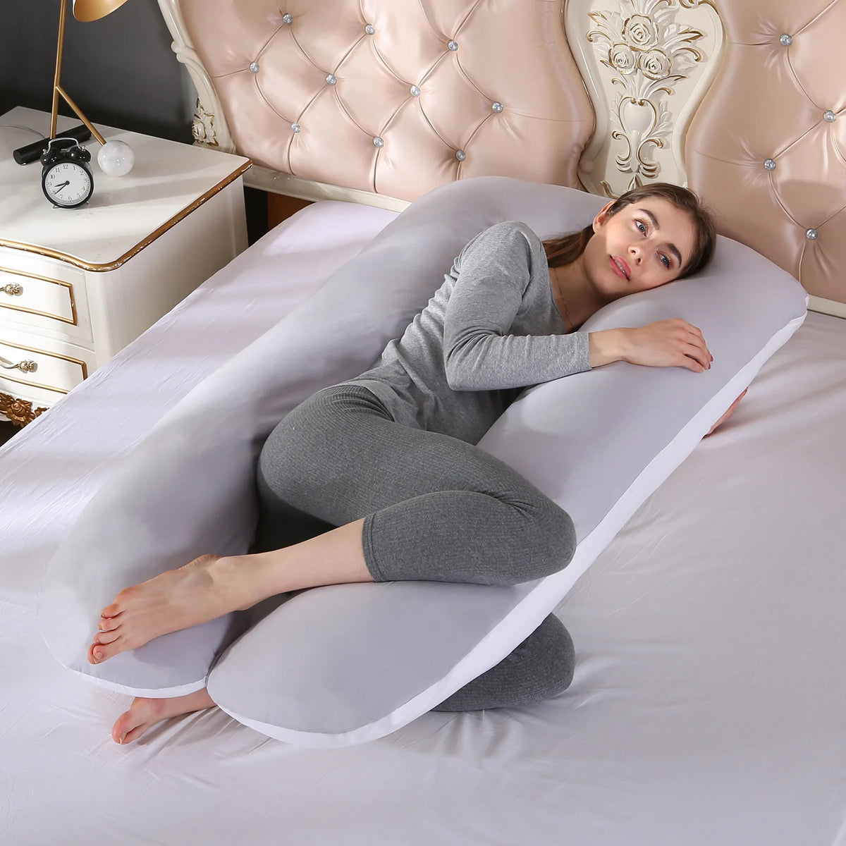 Almohada corporal de maternidad con funda removible · vista 4