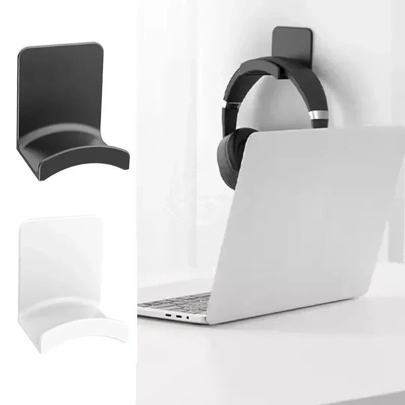 Soporte adhesivo para audífonos