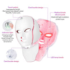 Máscara LED para rostro y cuello | Con o sin caja