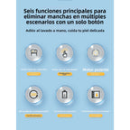Cepillo eléctrico de limpieza con 5 cabezales