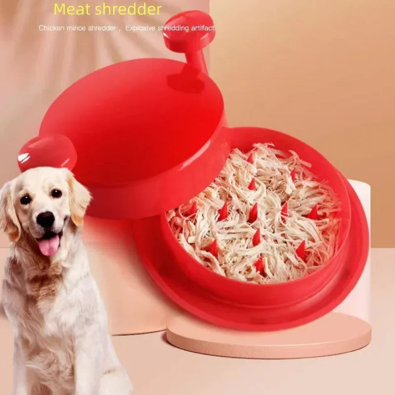 Deshebrador manual de pollo y carne