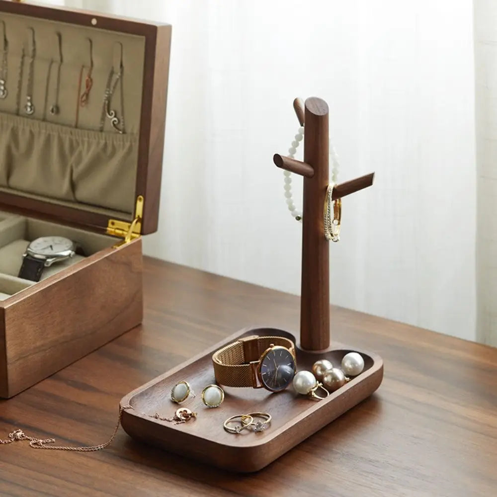 Organizador de madera para joyería