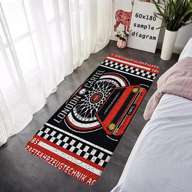 Tapete decorativo con diseño de rin