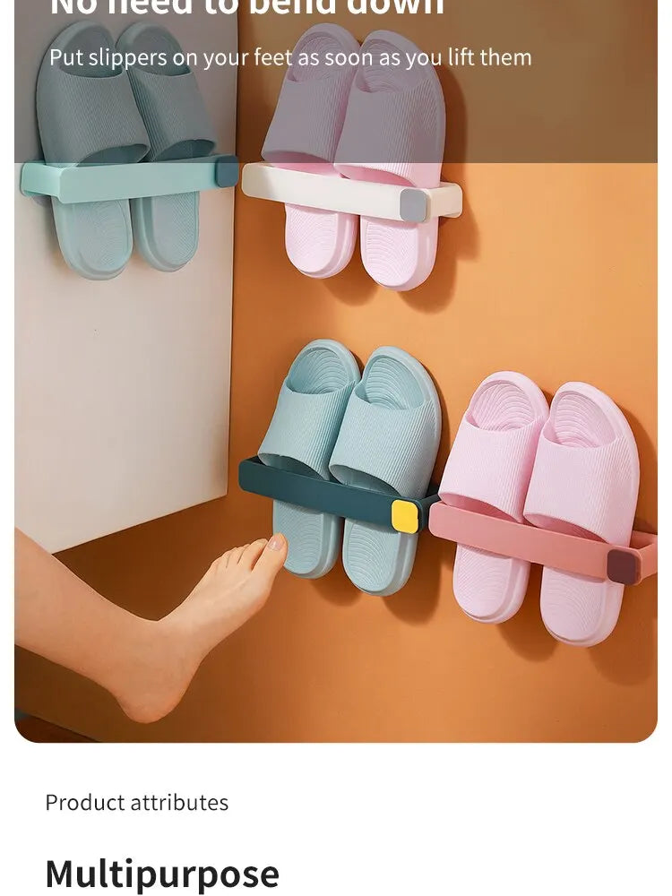 Organizador de pared para sandalias