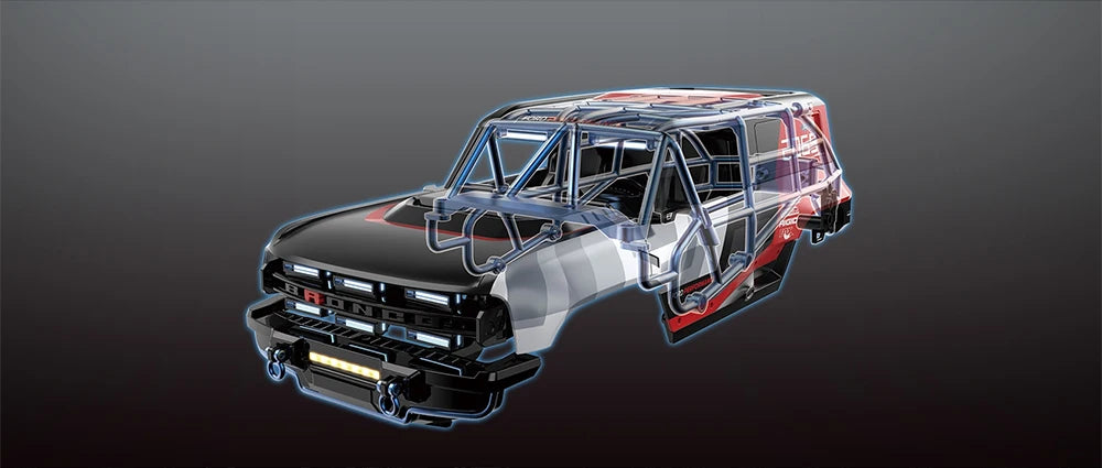 Camioneta RC H12P 4x4 a escala 1:12 · vista 7