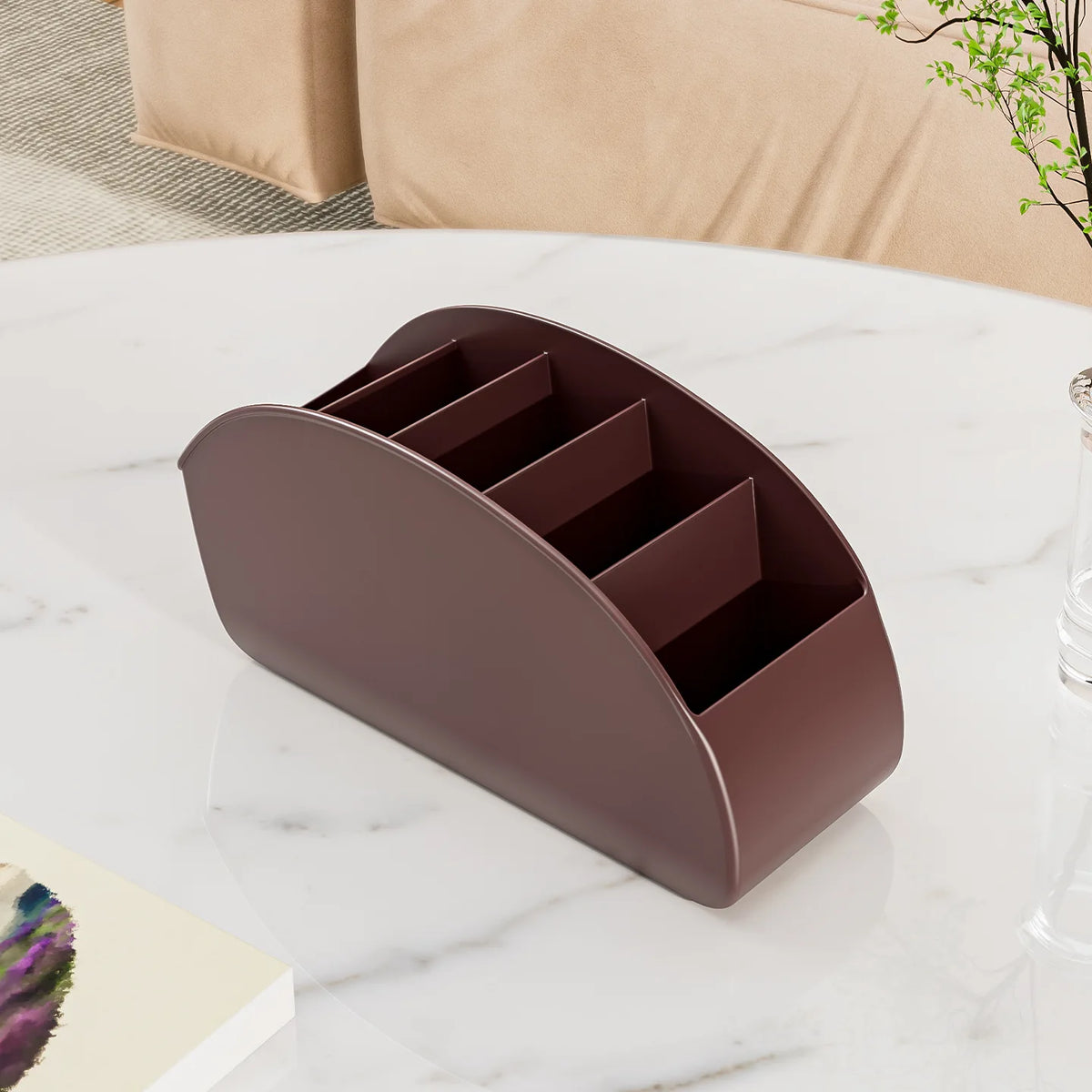 Organizador de controles remotos para mesa