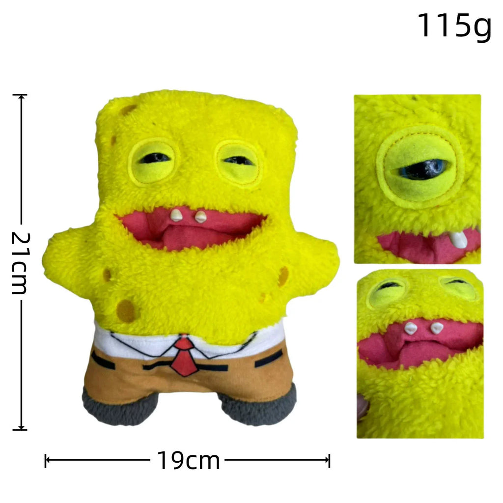 Peluche de monstruo con dientes