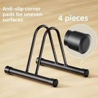 Indoor Bicycle Parking Stand Steel Material Road Bike Single Bike Display Rack Mountain Bike Storage Holder for All Genders