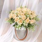 Ramo de rosas artificiales para decoración