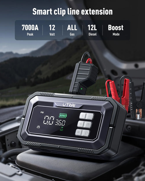 Arrancador UTRAI para auto de 12 V
