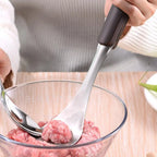 Cuchara de acero para hacer albóndigas