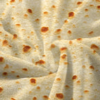 Cobija redonda con estampado de tortilla · vista 5