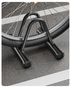 Indoor Bicycle Parking Stand Steel Material Road Bike Single Bike Display Rack Mountain Bike Storage Holder for All Genders
