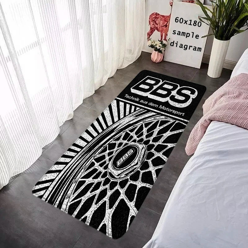 Tapete decorativo con diseño de rin