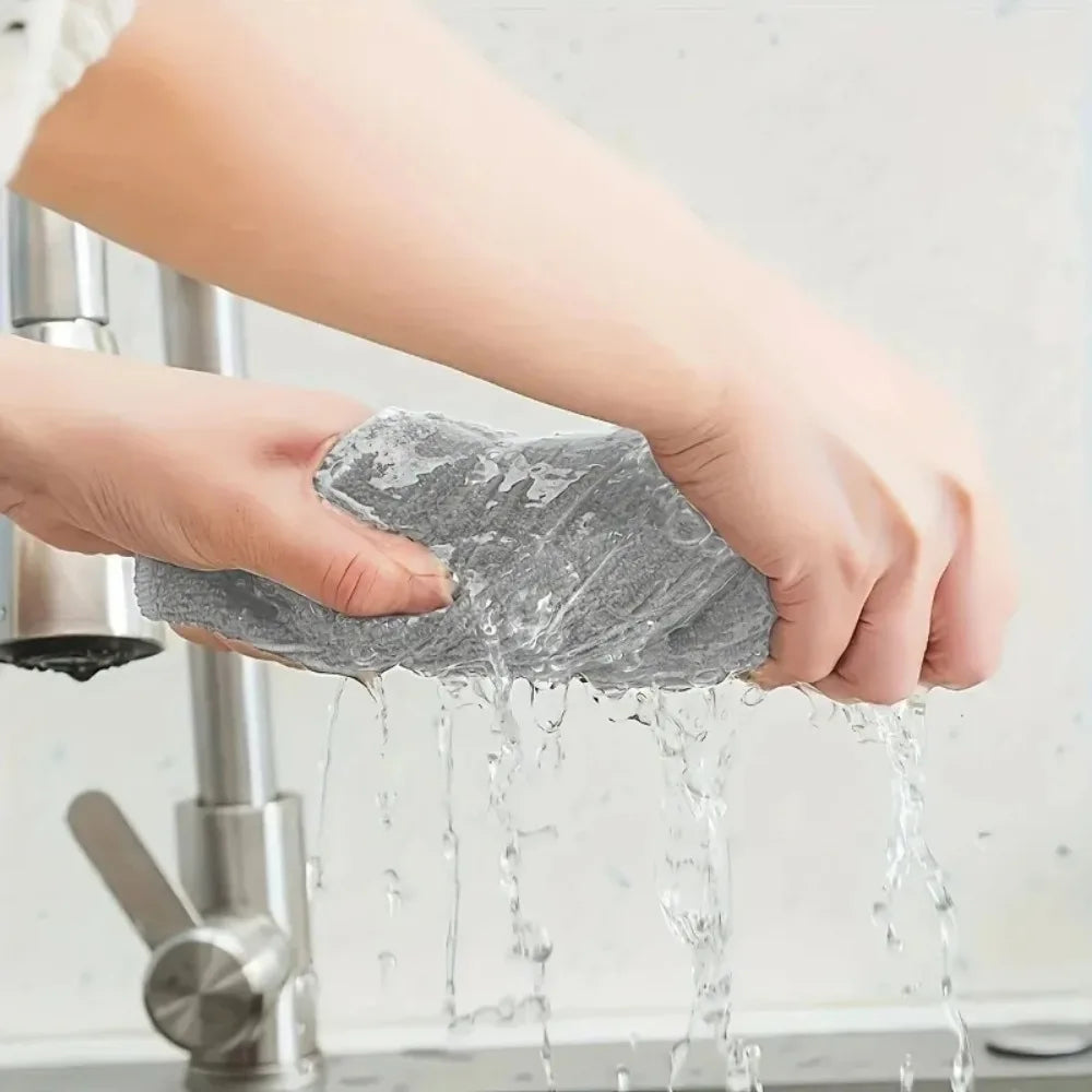 Paños absorbentes para limpieza de cocina