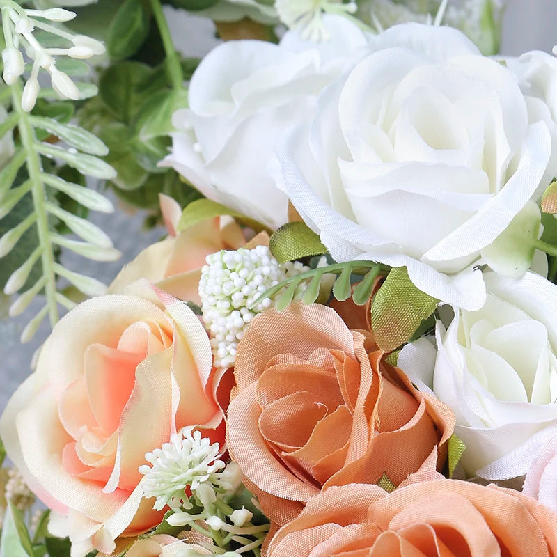 Ramo de rosas artificiales para decoración
