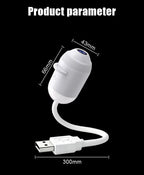 Luz USB con proyector de estrellas