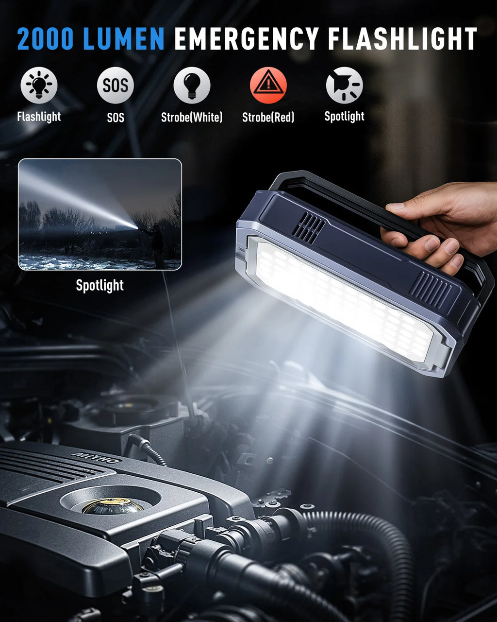 Arrancador UTRAI para auto de 12 V