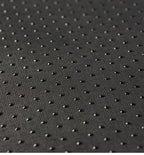 Detalle de la base de la cama para mascota con puntos en relieve