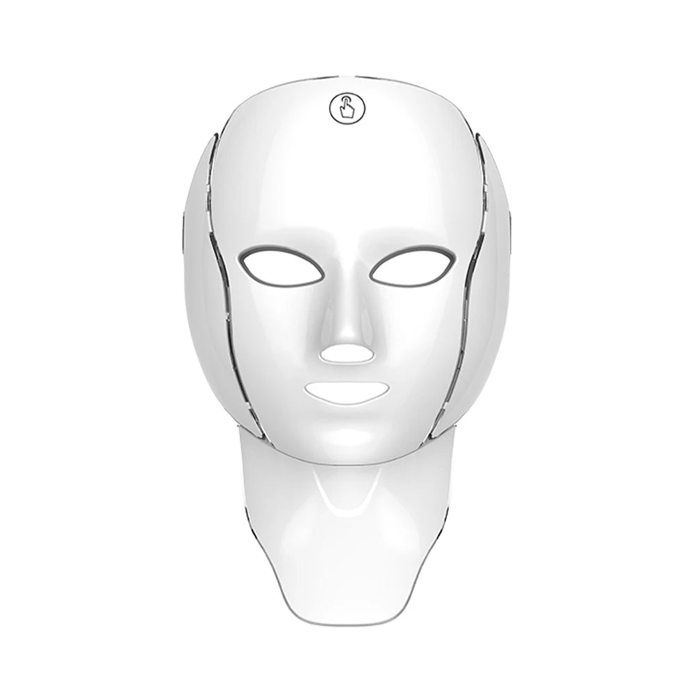 Máscara LED para rostro y cuello | Con o sin caja