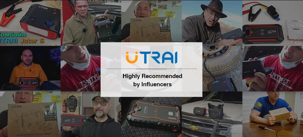 Arrancador UTRAI para auto de 12 V