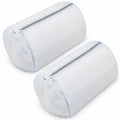 Set de dos bolsas de malla blancas para lavado