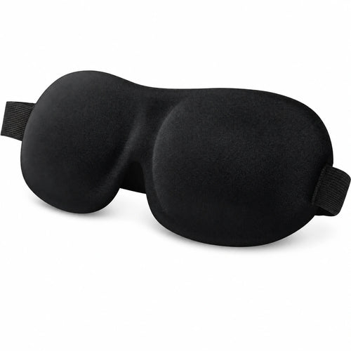 Antifaz negro con diseño contorneado