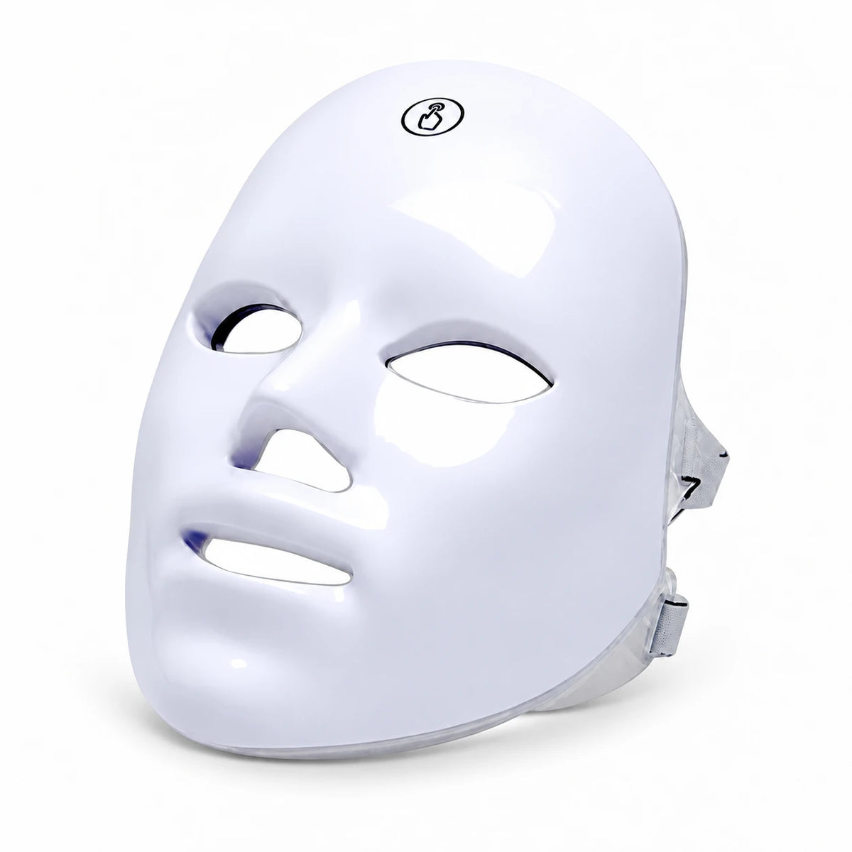 Máscara LED facial blanca HTMCK