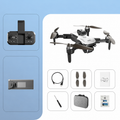 Dron plegable con cámara y control remoto