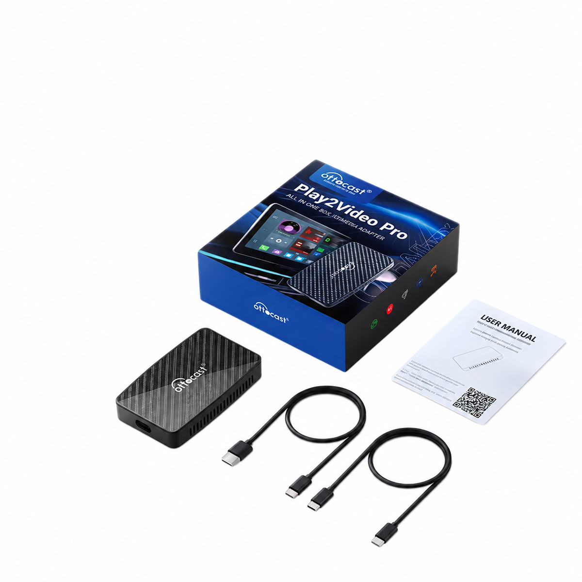 Ottocast Play2Video Pro con CarPlay y Android Auto inalámbricos
